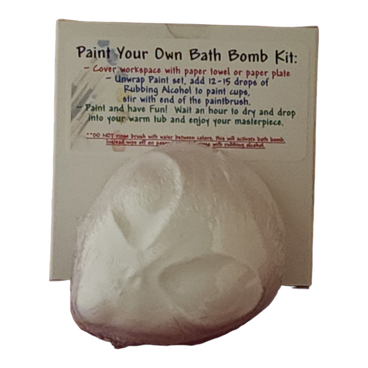 Paint Your Own Alien Bomb -  Stocking Stuffer - Stacy's Soap Suds
