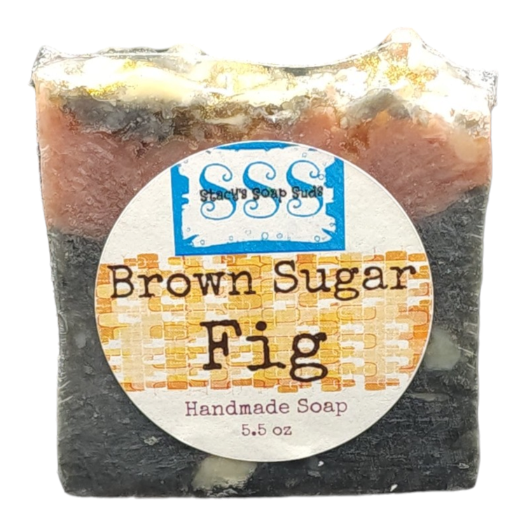 Brown Sugar Fig Bar Soap - Stacy's Soap Suds