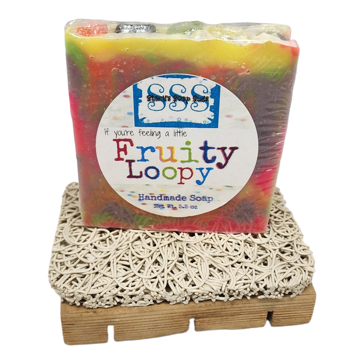 Fruity Loopy Fun Soap - Stacy's Soap Suds
