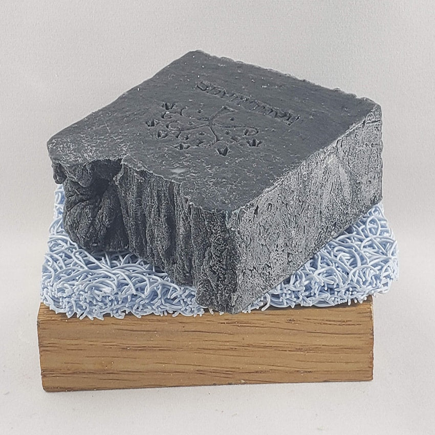 Black Charcoal Soap - Essential Oil Blend, great for facial soap - Stacy's Soap Suds
